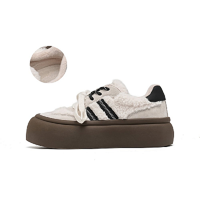 EBLAN Casual Shoes Women's Beige Black