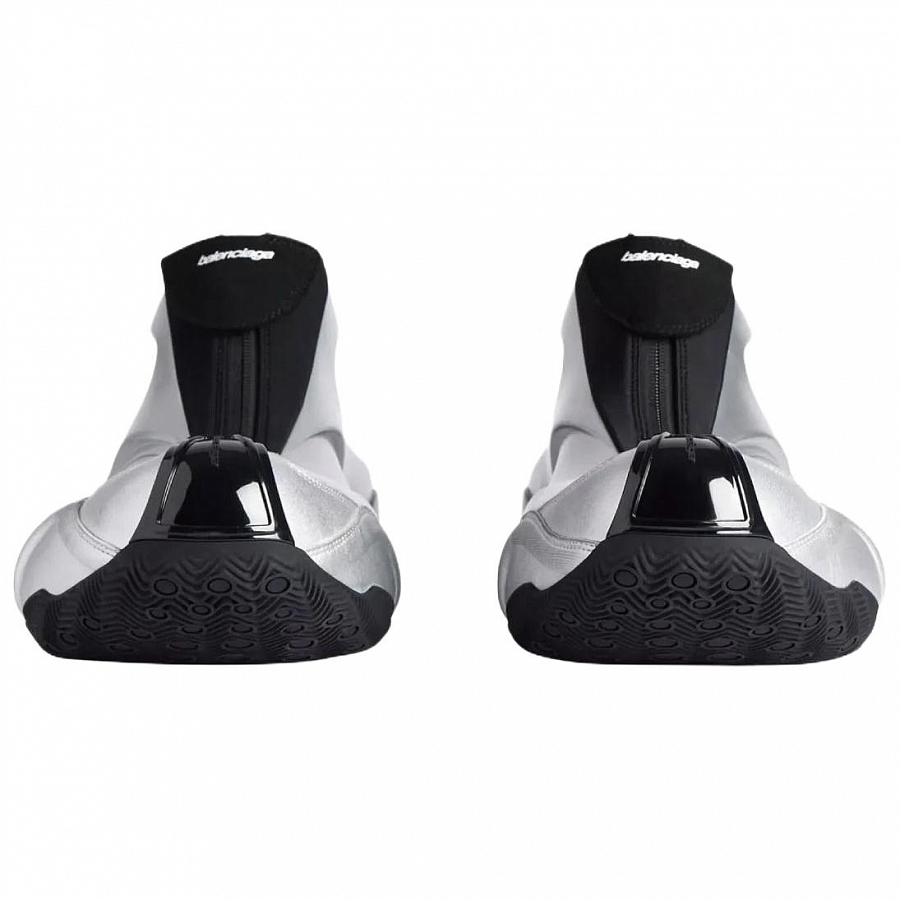 Balenciaga Basketball Shoes Mid Top Casual Shoes Men's Silver купить в интернет-магазине Yoocart с быстрой доставкой по России.