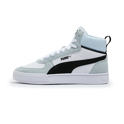 PUMA Caven Mid Top Skateboard Shoes Unisex White