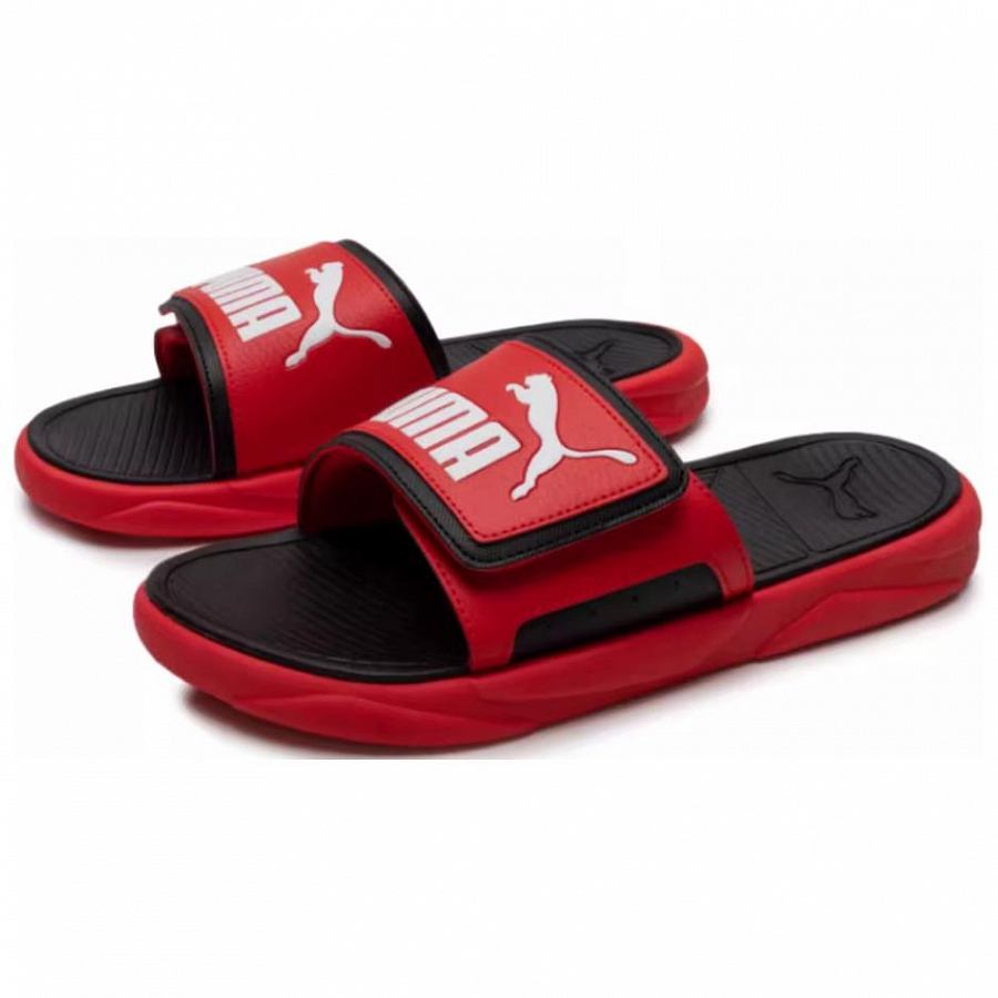 PUMA Royalcat Slide Slippers Unisex Red купить в интернет-магазине Yoocart с быстрой доставкой по России.