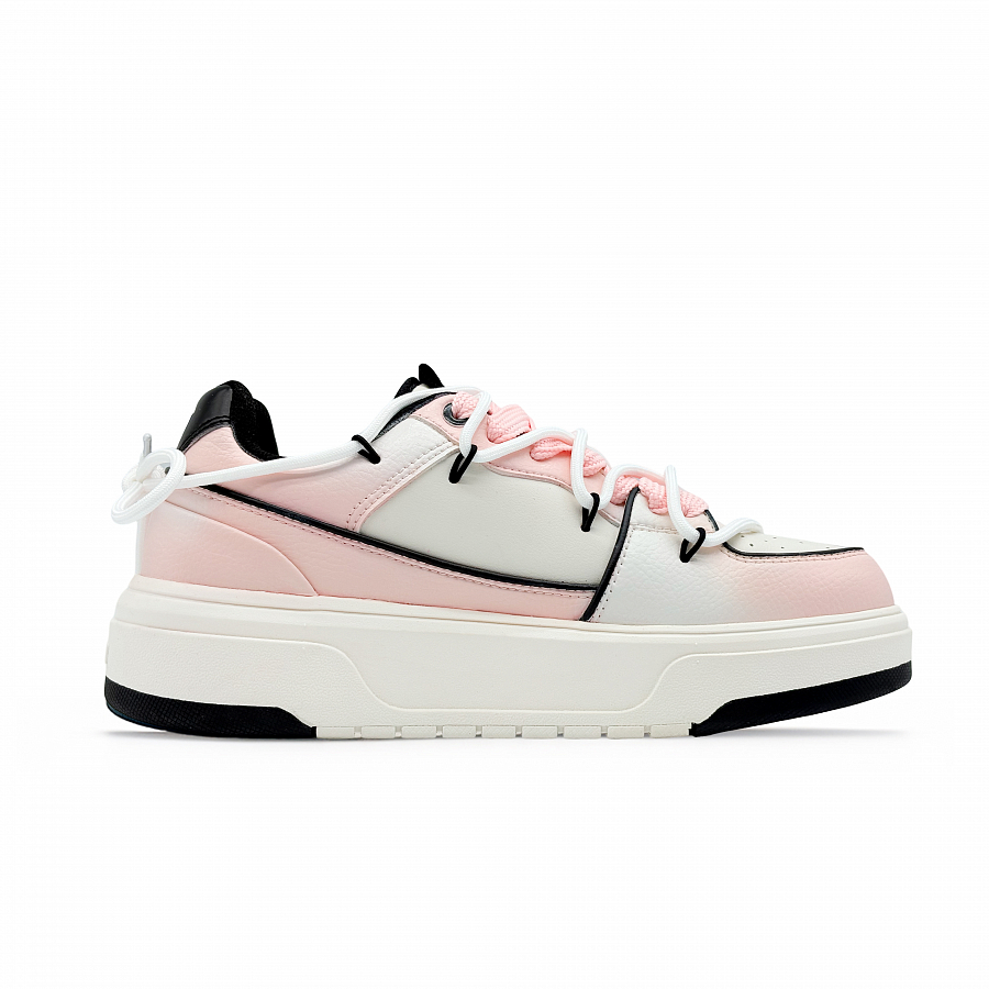 MLB Chunky Liner Abrasion Resistant Low Top Skateboard Shoes Unisex White Pink купить в интернет-магазине Yoocart с быстрой доставкой по России.