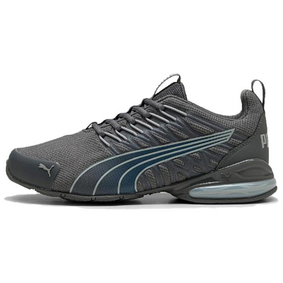 PUMA Voltaic Evo Abrasion Resistant Low Top Running Shoes Men's Gray