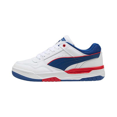 PUMA Wear resistant And Lightweight Low Top Skateboard Shoes Unisex White