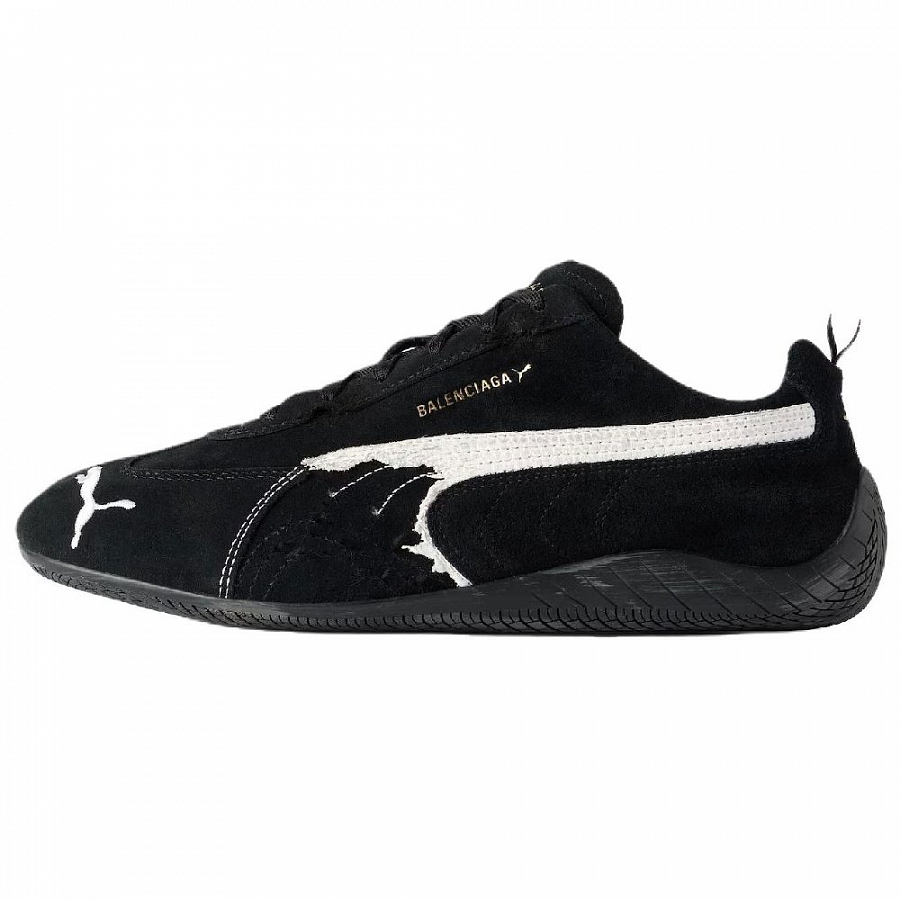 PUMA x Balenciaga Speedcat Collection Thin Sole Shoes Low Top Casual Shoes Unisex Black купить в интернет-магазине Yoocart с быстрой доставкой по России.