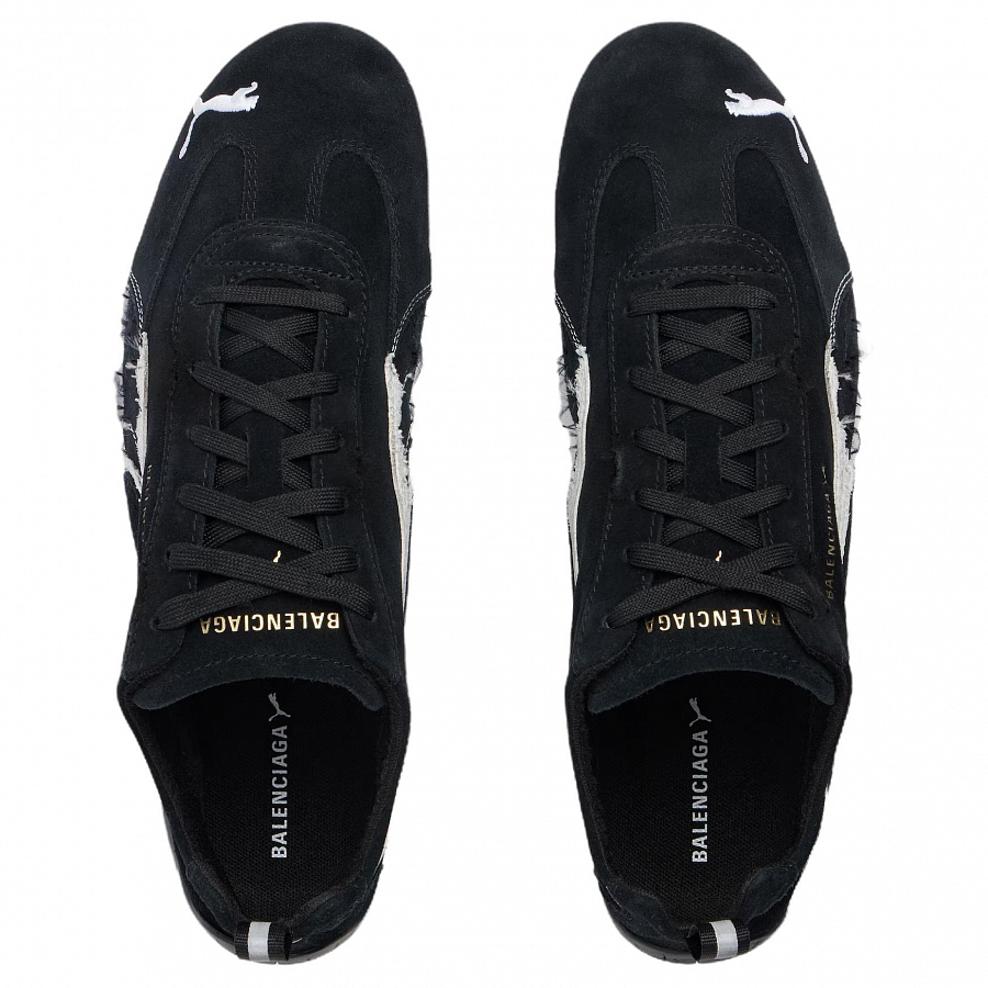 PUMA x Balenciaga Speedcat Collection Thin Sole Shoes Low Top Casual Shoes Unisex Black купить в интернет-магазине Yoocart с быстрой доставкой по России.