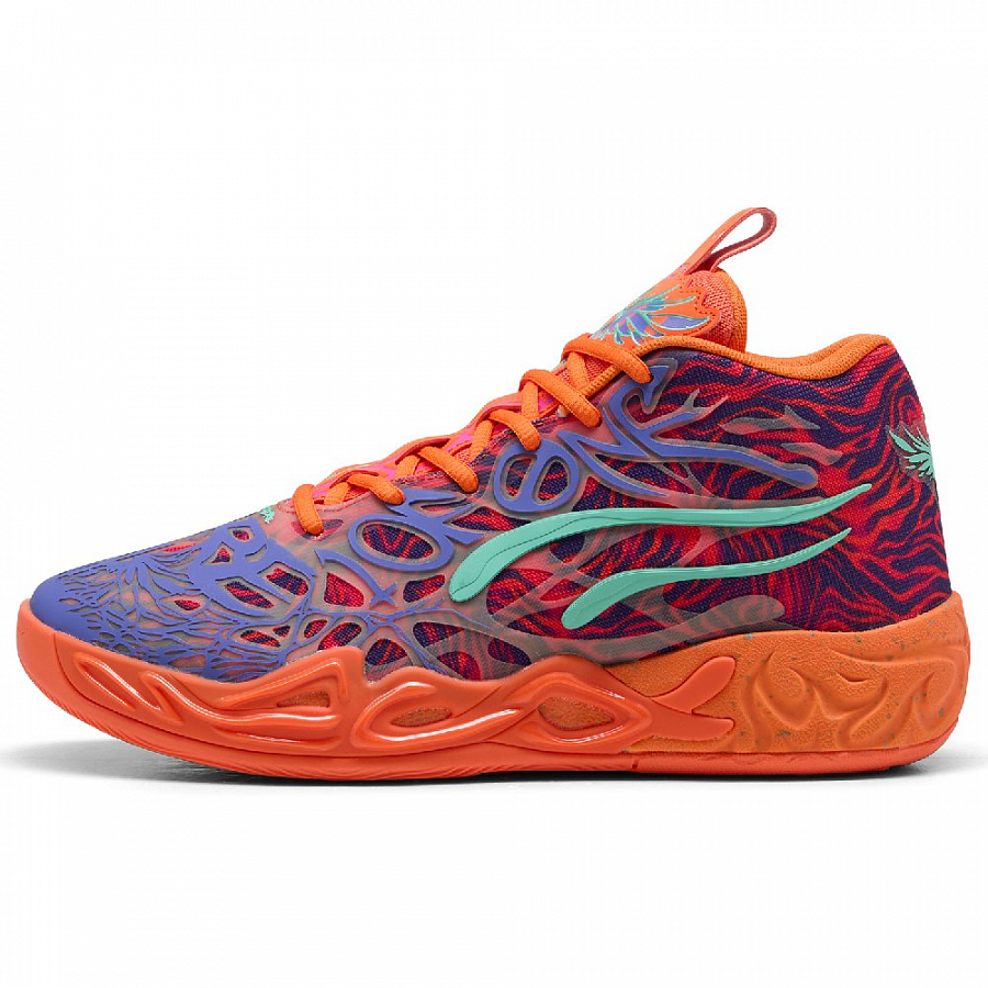 PUMA MB.04 Anti Slip Wear Resistant Mid Top Basketball Shoes Unisex Purple Orange Pink Green купить в интернет-магазине Yoocart с быстрой доставкой по России.