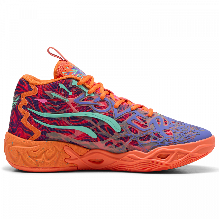 PUMA MB.04 Anti Slip Wear Resistant Mid Top Basketball Shoes Unisex Purple Orange Pink Green купить в интернет-магазине Yoocart с быстрой доставкой по России.