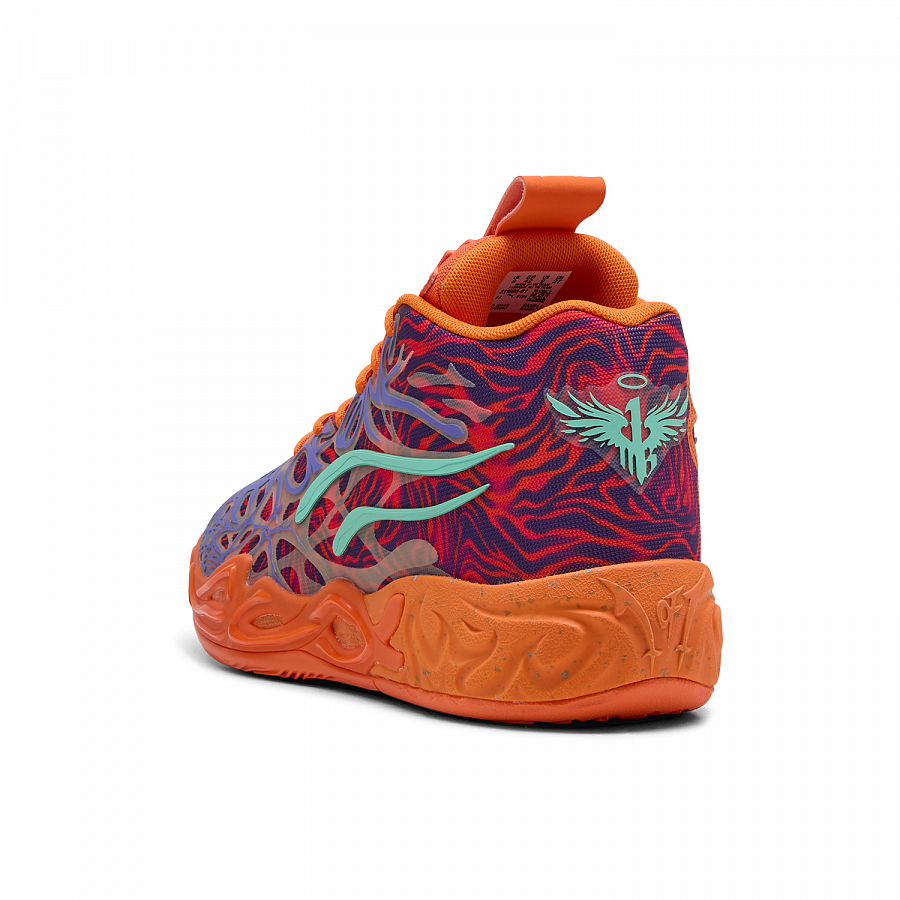 PUMA MB.04 Anti Slip Wear Resistant Mid Top Basketball Shoes Unisex Purple Orange Pink Green купить в интернет-магазине Yoocart с быстрой доставкой по России.