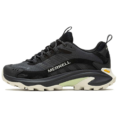 MERRELL MOAB SPEED 2 Anti Slip Wear Resistant Low Top Hiking Shoes Women's Black