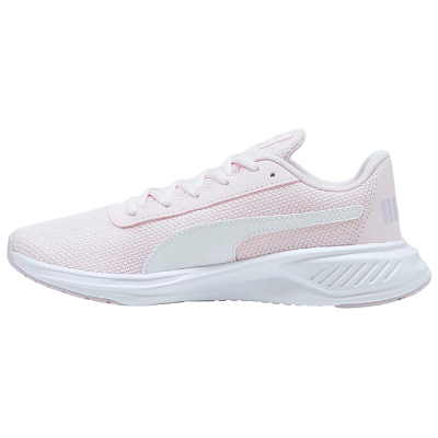 PUMA Night Runner V2 Anti Slip Wear Resistant Low Top Casual Running Shoes Women's Pink White