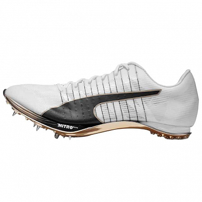 PUMA Nitro 400 Anti Slip Wear Resistant Low Top Training Running Shoes Unisex White