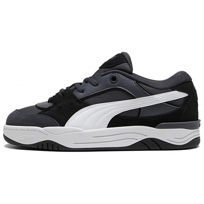 PUMA 180 Corduroy Low Top Skateboard Shoes Unisex Gray White