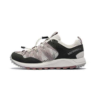 MERRELL Wildwood Aerosport Breathable And Lightweight Low Top Outdoor Shoes Women's Pink Gray