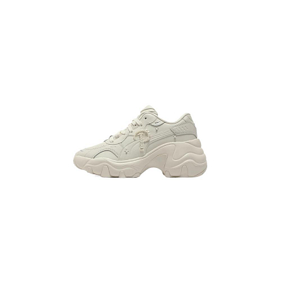 PUMA Wear-resistant And Lightweight Low-Top Casual Shoes Women's Beige