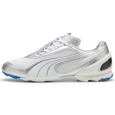PUMA V S1 Abrasion Resistant Low Top Casual Shoes Unisex White
