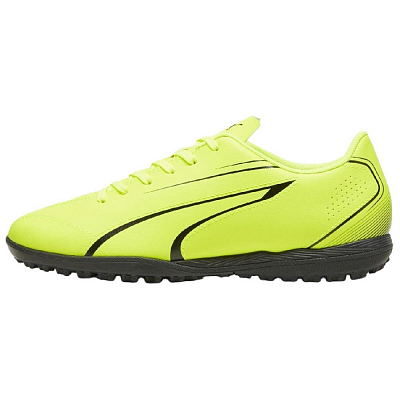 PUMA VITORIA TT Turf Abrasion Resistant Soccer Shoes Men's Lime Green