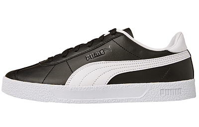 PUMA Club SL Skateboard Shoes Men Low-Top Black/White