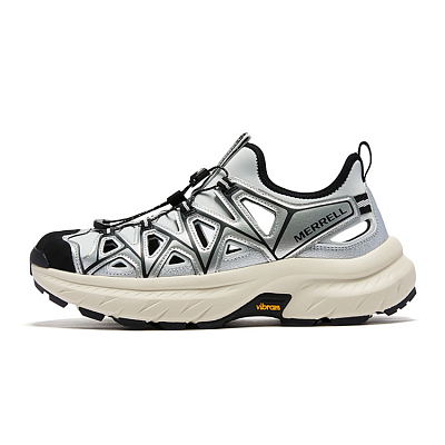 MERRELL Slip Resistant Waterproof River Trekking Shoes Unisex Silver Black