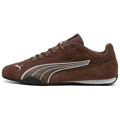 PUMA Catch Abrasion Resistant Low Top Casual Shoes Unisex Brown