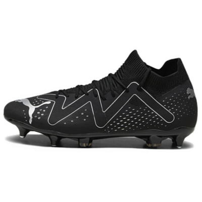 PUMA Future Match Mxsg SG Soft Ground Abrasion Resistant Soccer Shoes Men's Black
