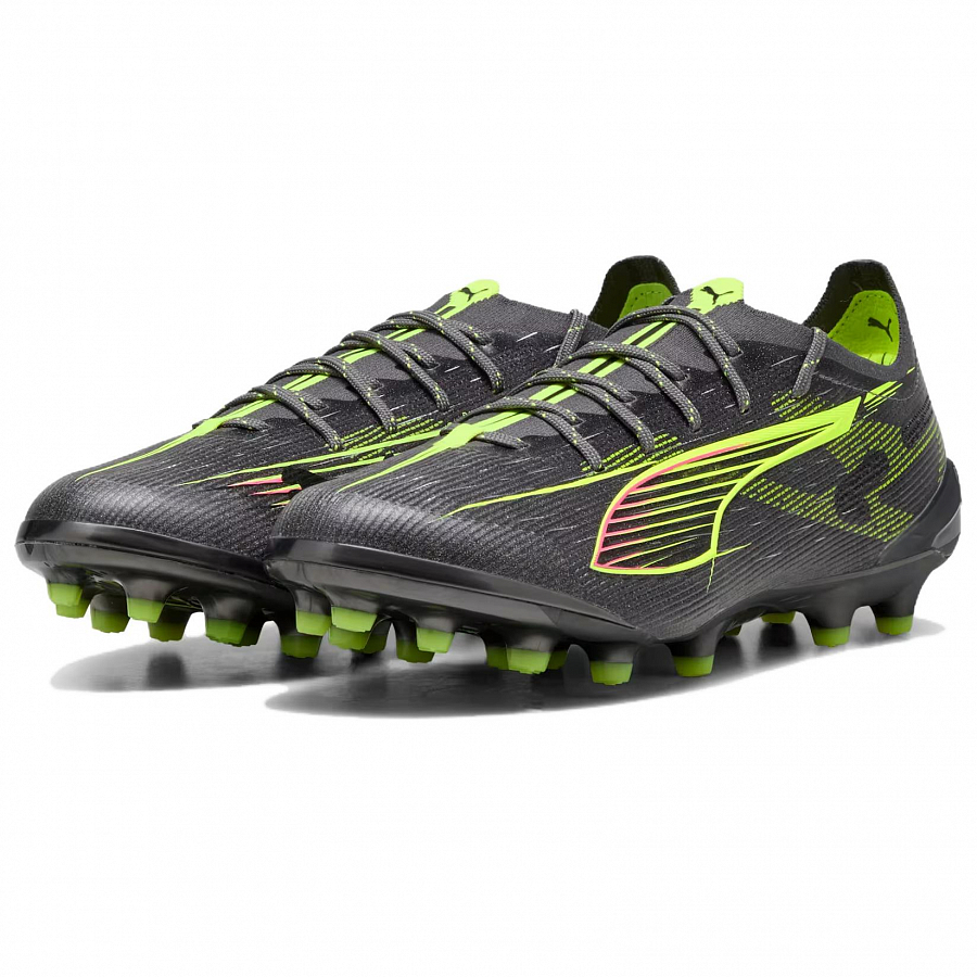 PUMA ULTRA 5 ULTIMATE AG Artificial Ground Soccer Shoes Men's Silver Yellow купить в интернет-магазине Yoocart с быстрой доставкой по России.
