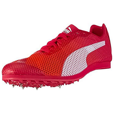 PUMA EvoSPEED Slip Resistant, Abrasion Resistant, Breathable Low Top Running Shoes Unisex Red