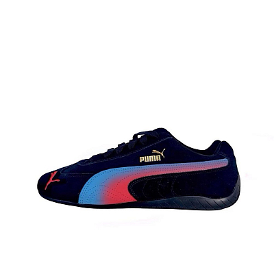 PUMA Speedcat Anti-Slip And Wear-Resistant Lightweight Low-Top Casual Shoes Unisex Blue