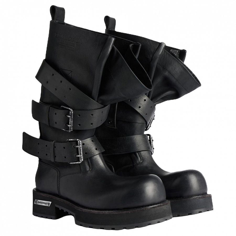 Balenciaga Venom Knee high Boots Men's Black купить в интернет-магазине Yoocart с быстрой доставкой по России.