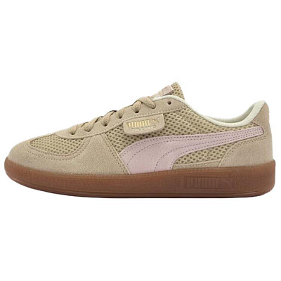PUMA Palermo Abrasion Resistant Low top Skateboard Shoes Women's Light Brown