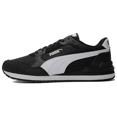 PUMA ST Runner V4 Low Top Casual Shoes Unisex Black White