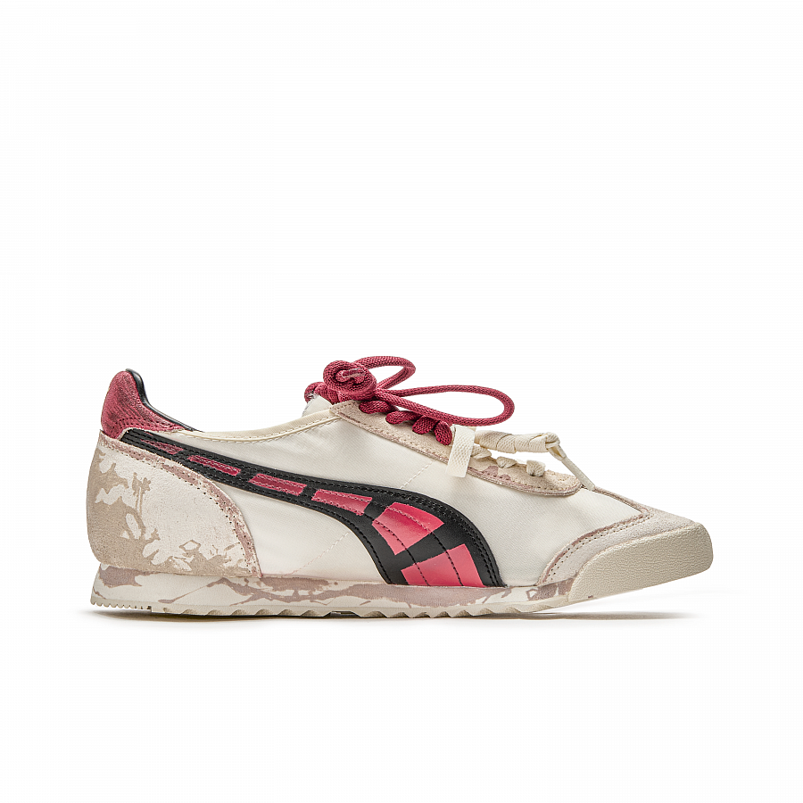 PUMA Roma Og Nylon Cushioning, Slip Resistant, And Abrasion Resistant Low Top Training Shoes Unisex Beige Brown Red купить в интернет-магазине Yoocart с быстрой доставкой по России.