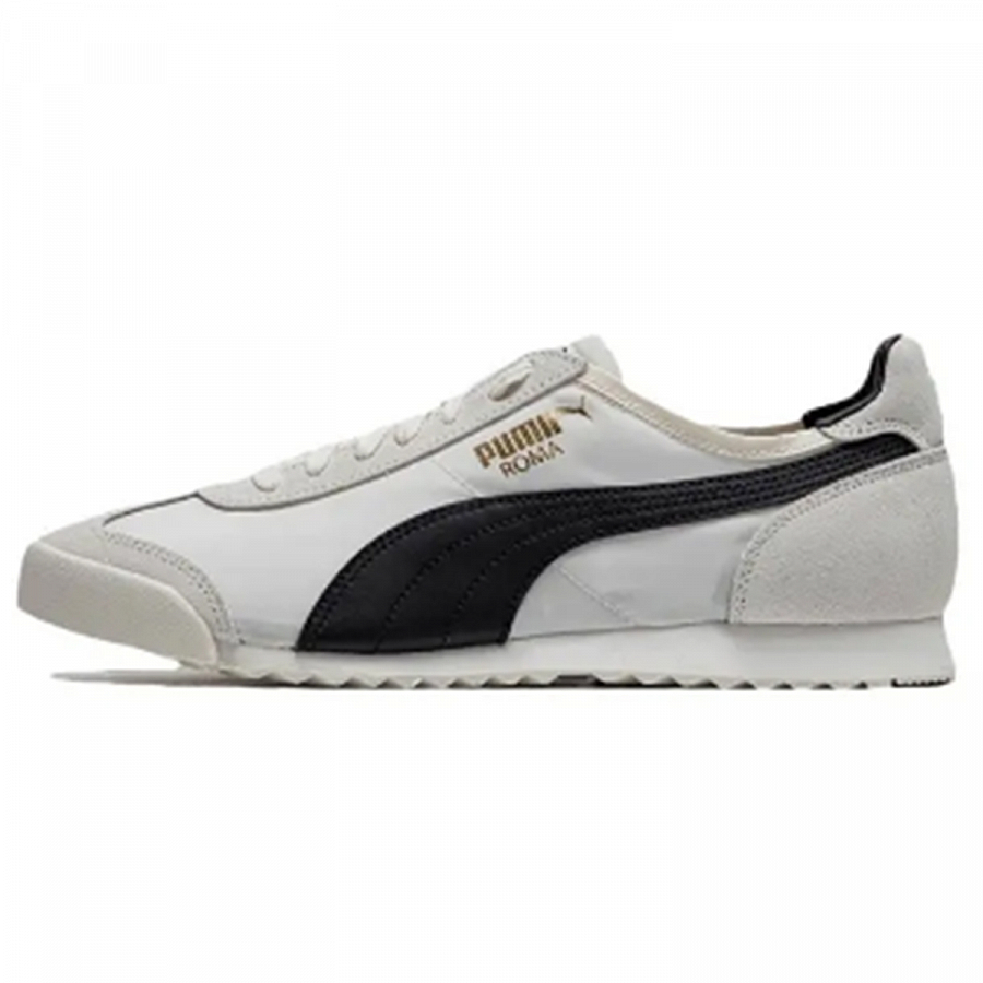 PUMA Roma Og Nylon Cushioning, Slip Resistant, And Abrasion Resistant Low Top Training Shoes Unisex Beige Brown Red купить в интернет-магазине Yoocart с быстрой доставкой по России.