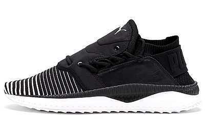 PUMA Tsugi Shinsei Evoknit Running Shoes Black/White