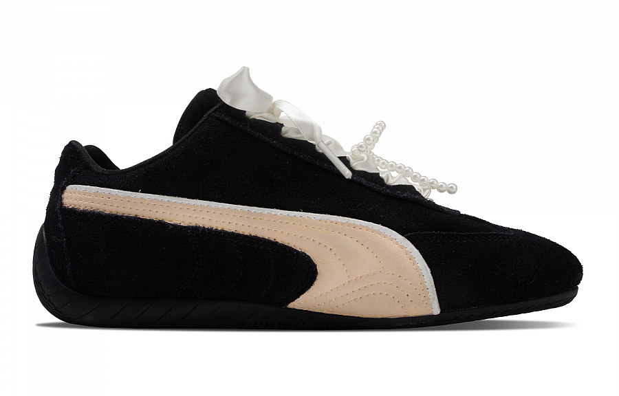 PUMA Speedcat Peanut Milk Anti-Slip Wear-Resistant Low-Top Casual Shoes Unisex Black купить в интернет-магазине Yoocart с быстрой доставкой по России.