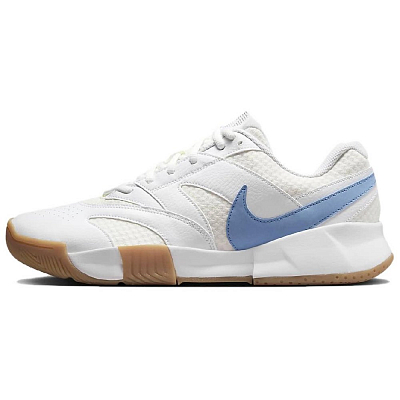 Nike Court Lite Breathable Low Top Tennis Shoes Men's White Blue