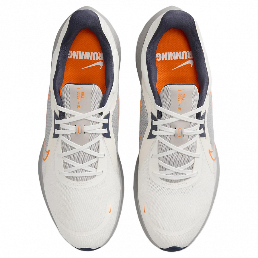 Nike Quest 5 Sail Thunder Blue Light Iron Ore Total Orange купить в интернет-магазине Yoocart с быстрой доставкой по России.