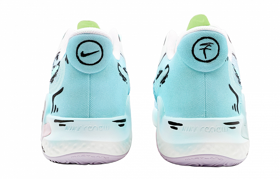Nike KD Trey 5 IX Mid Top Vintage Basketball Shoes Unisex Cyan купить в интернет-магазине Yoocart с быстрой доставкой по России.