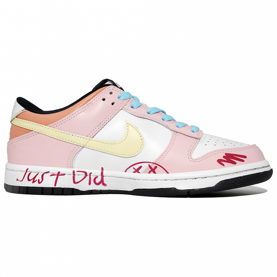 Nike Dunk Low Wan Hua Nong, Love Sea, Box Low top Skateboard Shoes Women's White Pink купить в интернет-магазине Yoocart с быстрой доставкой по России.