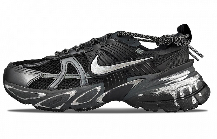 Nike V2K Run Low-Top Casual Running Shoes Women's Silver Black купить в интернет-магазине Yoocart с быстрой доставкой по России.