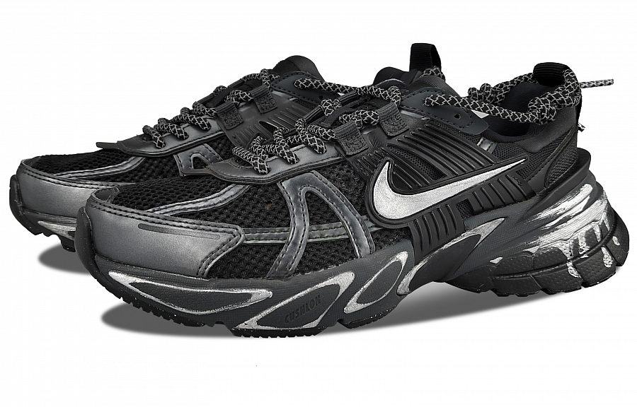 Nike V2K Run Low-Top Casual Running Shoes Women's Silver Black купить в интернет-магазине Yoocart с быстрой доставкой по России.