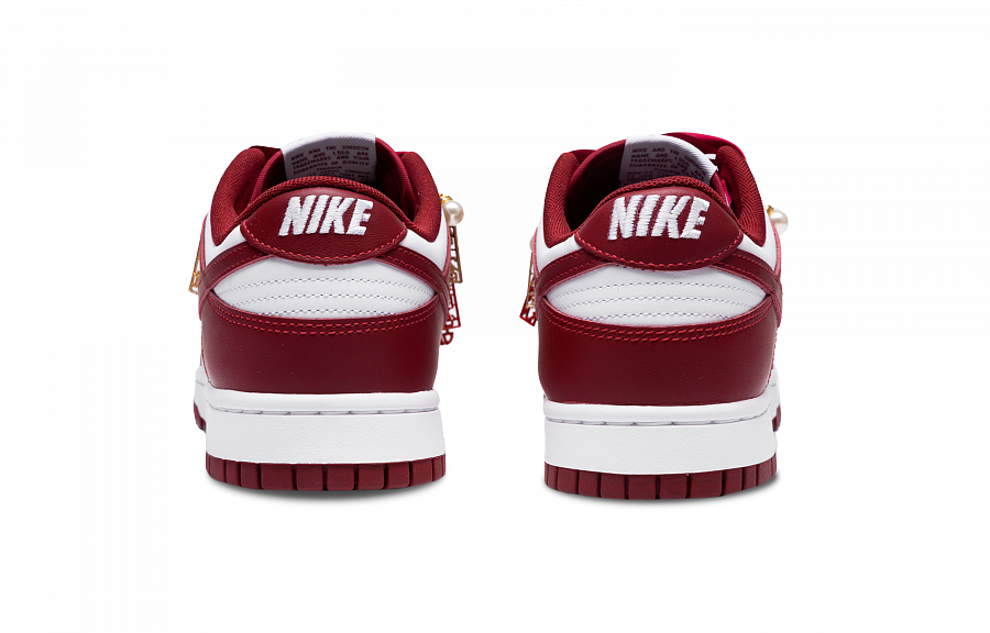 Nike Dunk Skateboard Shoes Men Low-Top Red/White/Gold купить в интернет-магазине Yoocart с быстрой доставкой по России.