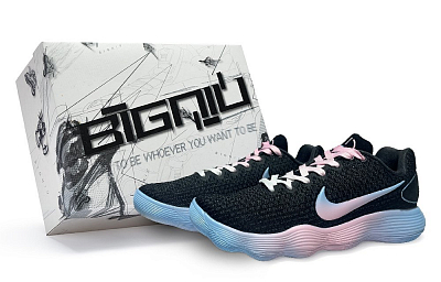 Nike Hyperdunk 2017 Basketball Shoes Men Low-Top Black