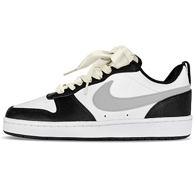 Nike Court Borough Low 2 Low-Top Skateboard Shoes GS Gray