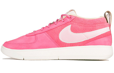 Nike Book 1 Anti-Slip Wear-Resistant Low-Top Basketball Shoes Men's Pink White