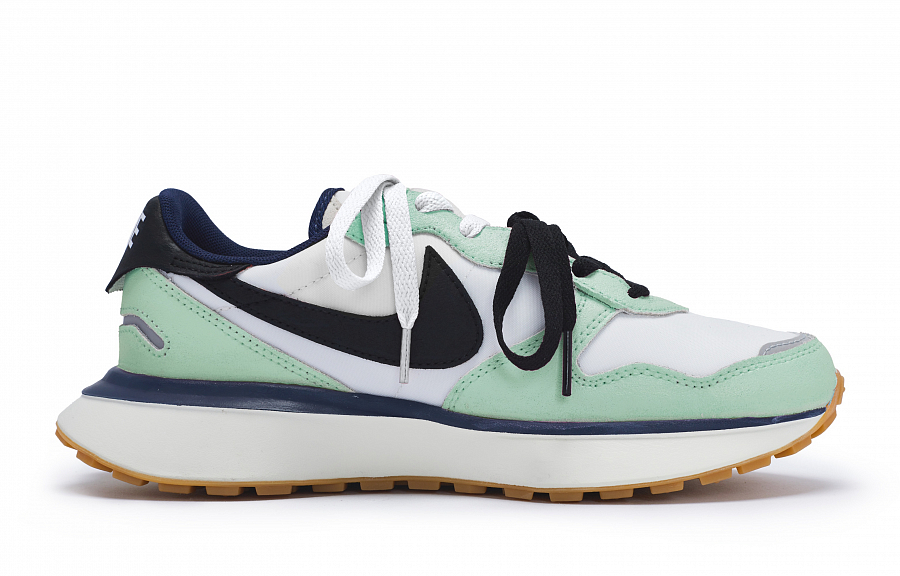 Nike Phoenix Waffle Low Top Running Shoes Women's Cyan White Black купить в интернет-магазине Yoocart с быстрой доставкой по России.