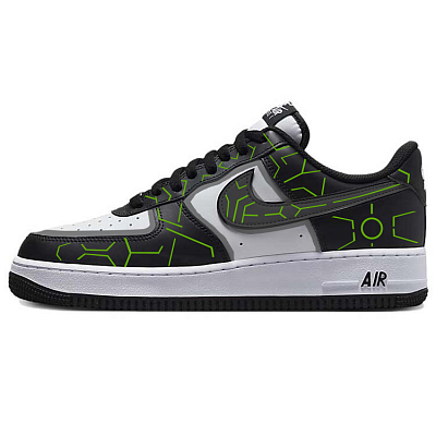 Nike Air Force 1 Skateboard Shoes Unisex Low-Top Black White