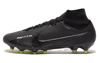 Nike Zoom Mercurial Superfly 9 Elite AG Pro Black White Volt