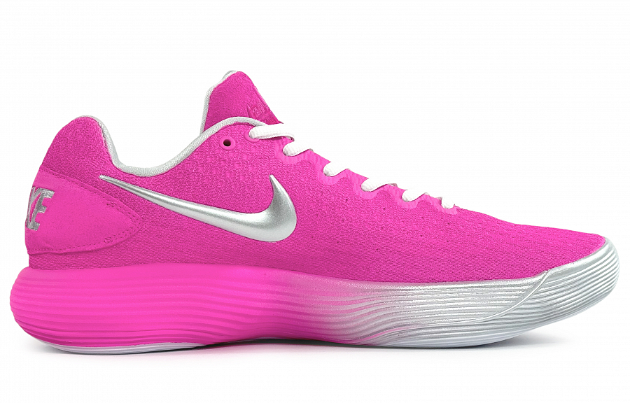 Nike Hyperdunk 2017 Basketball Shoes Men Low-Top Pink/Silver купить в интернет-магазине Yoocart с быстрой доставкой по России.