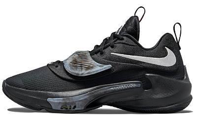 Nike Zoom Freak 3 'Black Metallic Silver'