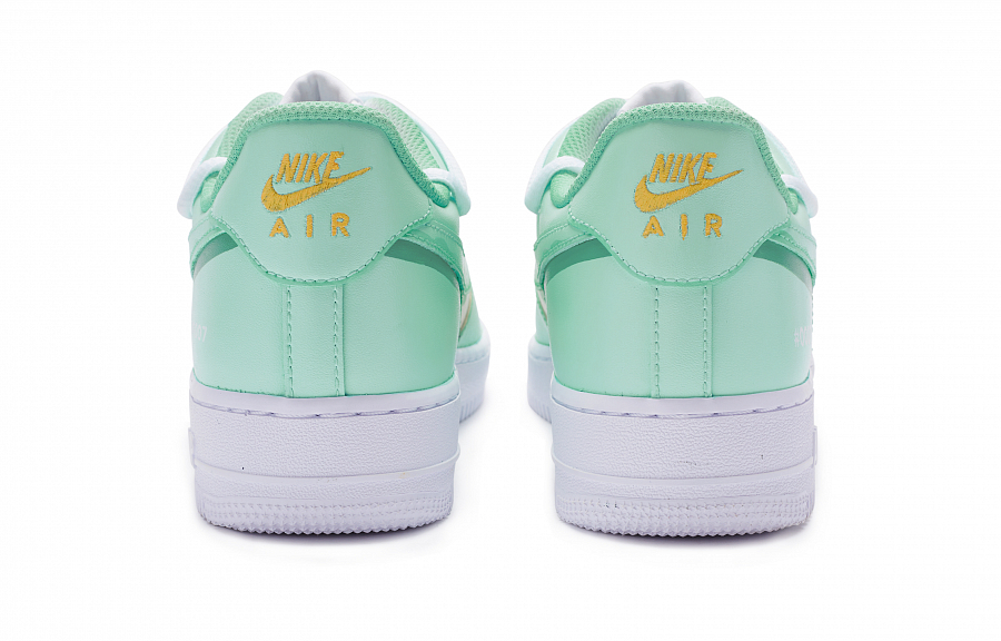 Nike Air Force 1 Low 811 Manufacturing Low Top Skateboard Shoes GS Yellow Green White купить в интернет-магазине Yoocart с быстрой доставкой по России.
